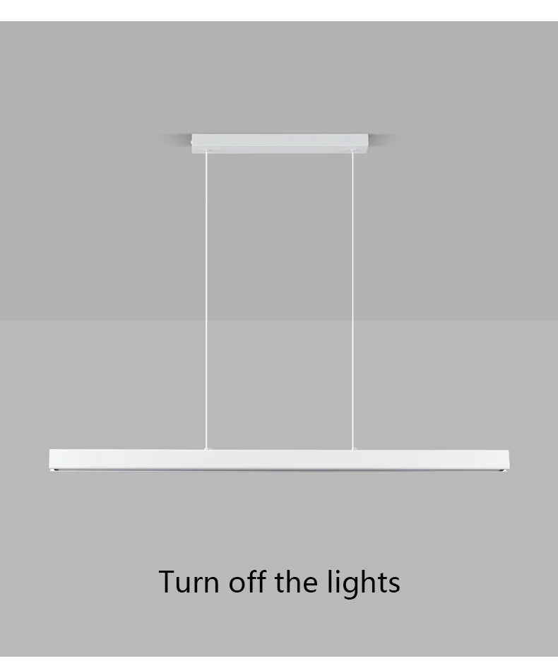 Lámpara de araña para comedor, lámpara nórdica moderna para mesa de comedor, lámpara de bar, luces para restaurante, luces de cocina, lámparas LED de tira para oficina.