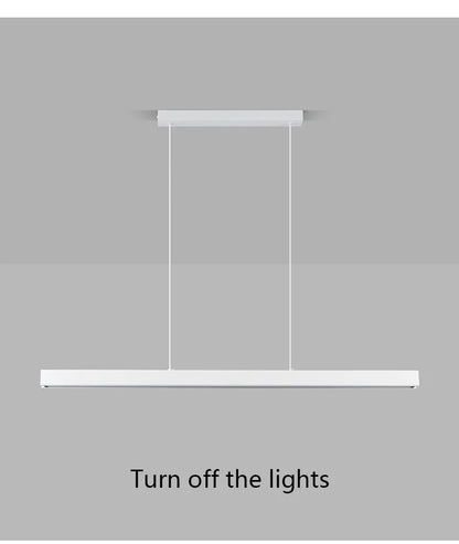 Lámpara de araña para comedor, lámpara nórdica moderna para mesa de comedor, lámpara de bar, luces para restaurante, luces de cocina, lámparas LED de tira para oficina.