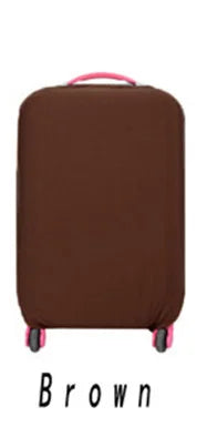 Funda protectora para maleta de viaje, funda con ruedas, funda antipolvo para equipaje de viaje, accesorios de viaje, organizador de embalaje, multicolor