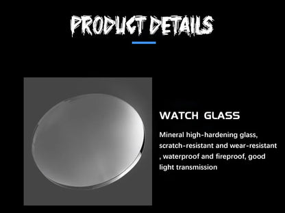 Nuevo reloj cronógrafo deportivo informal para hombre, con correa de silicona, de cuarzo, con esfera grande y punteros luminosos, resistente al agua