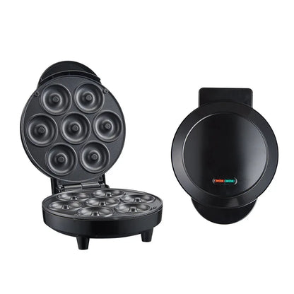 Máquinas para hacer waffles. Máquina de desayuno multifuncional. Máquina para hacer waffles desmontable. Máquina para hacer sándwiches. Máquina para hacer donas. Máquina para hacer desayuno casero.