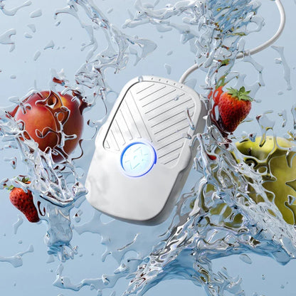 Máquina de limpieza ultrasónica de frutas y verduras, miniherramienta de limpieza, máquina de limpieza de alta frecuencia para frutas y verduras de cocina.