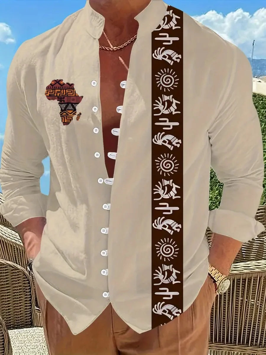 Nuevas camisas de manga larga de moda para hombre, camisas casuales de moda para calle y exterior, camisas de lino, entrega rápida