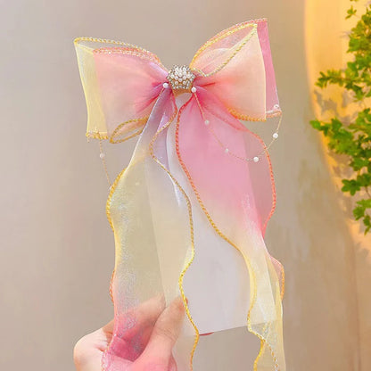 Accesorios para el cabello para niños: borlas de perlas, lazos, cintas, horquillas trenzadas, tocados, pinzas para el cabello de princesa para niñas, accesorios para el cabello.