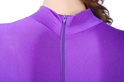 Mono de cuello alto unisex, leotardo de cuerpo entero, mono de yoga de manga larga para mujer, mono de gato, ropa deportiva diaria, trajes de cosplay