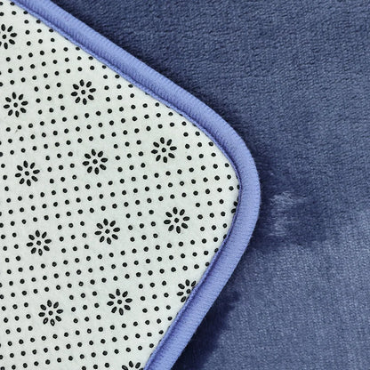 Inodoro de tres piezas, tapete de baño, tapete de ducha, tapete absorbente de baño, alfombra antideslizante, suave y cómoda, lavadero.