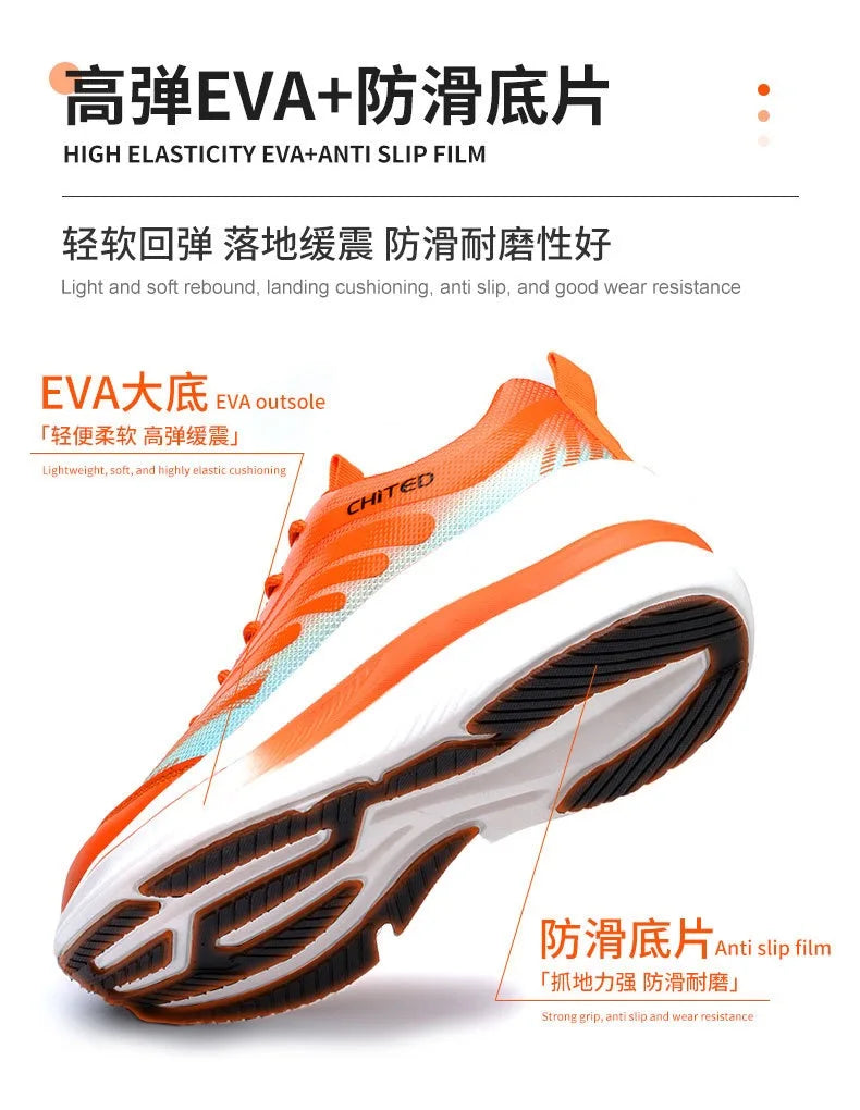 Nuevo calzado de seguridad para hombre, de cuatro estaciones, con puntera de acero antiaplastamiento y antiperforación, suela blanda antideslizante, para trabajo.