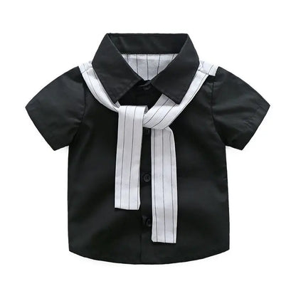 Conjunto de ropa para niños, nuevo conjunto de verano, ropa de verano atractiva, traje para niño pequeño, camisetas de manga corta y pantalones cortos, conjunto de 2 piezas