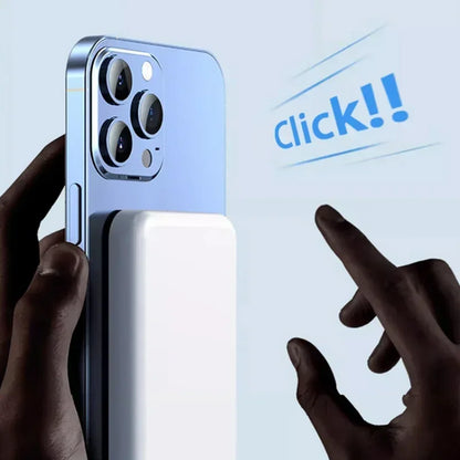 Banco de energía magnético portátil Xiaomi de 500000 mAh con cargador rápido inalámbrico de 25 W, gran capacidad, compatible con Magsafe para iPhone y Huawei.