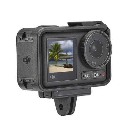 Adaptador de horquilla magnética para cámara DJI OSMO Action 4 3 5 Pro, adaptador de liberación rápida, base de montaje de extensión, accesorios