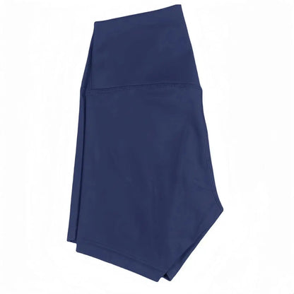 Pantalones cortos de yoga deportivos para mujer con cintura alta, realce de cadera, fitness, running, ciclismo, de 3 puntos, de secado rápido.