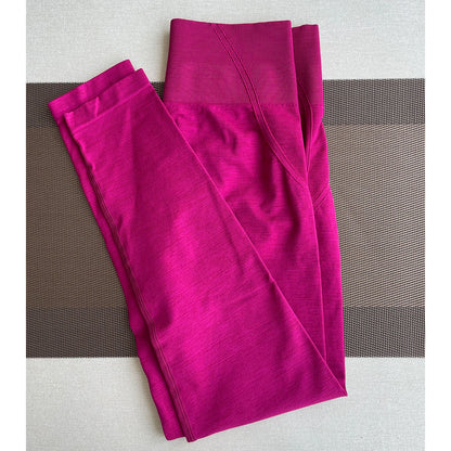 Pantalones deportivos ajustados sin costuras TKITK, leggings de gimnasio para mujer, pantalones de yoga suaves de cintura alta, ropa deportiva para fitness.