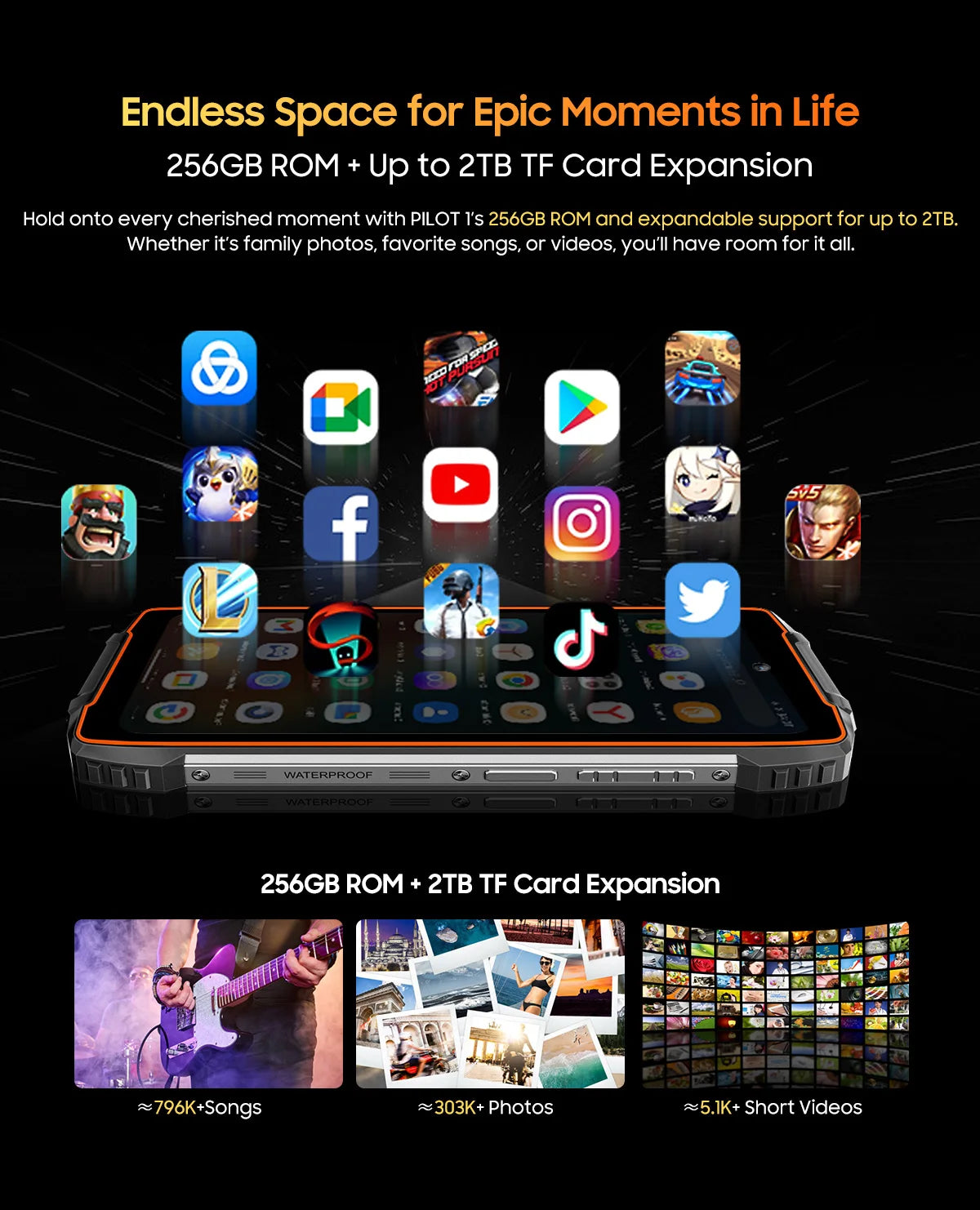 [Estreno mundial] Blackview OSCAL PILOT 1: Teléfono resistente, smartphone de 6 GB y 256 GB, pantalla HD+ de 6,67", batería de 15000 mAh y NFC.