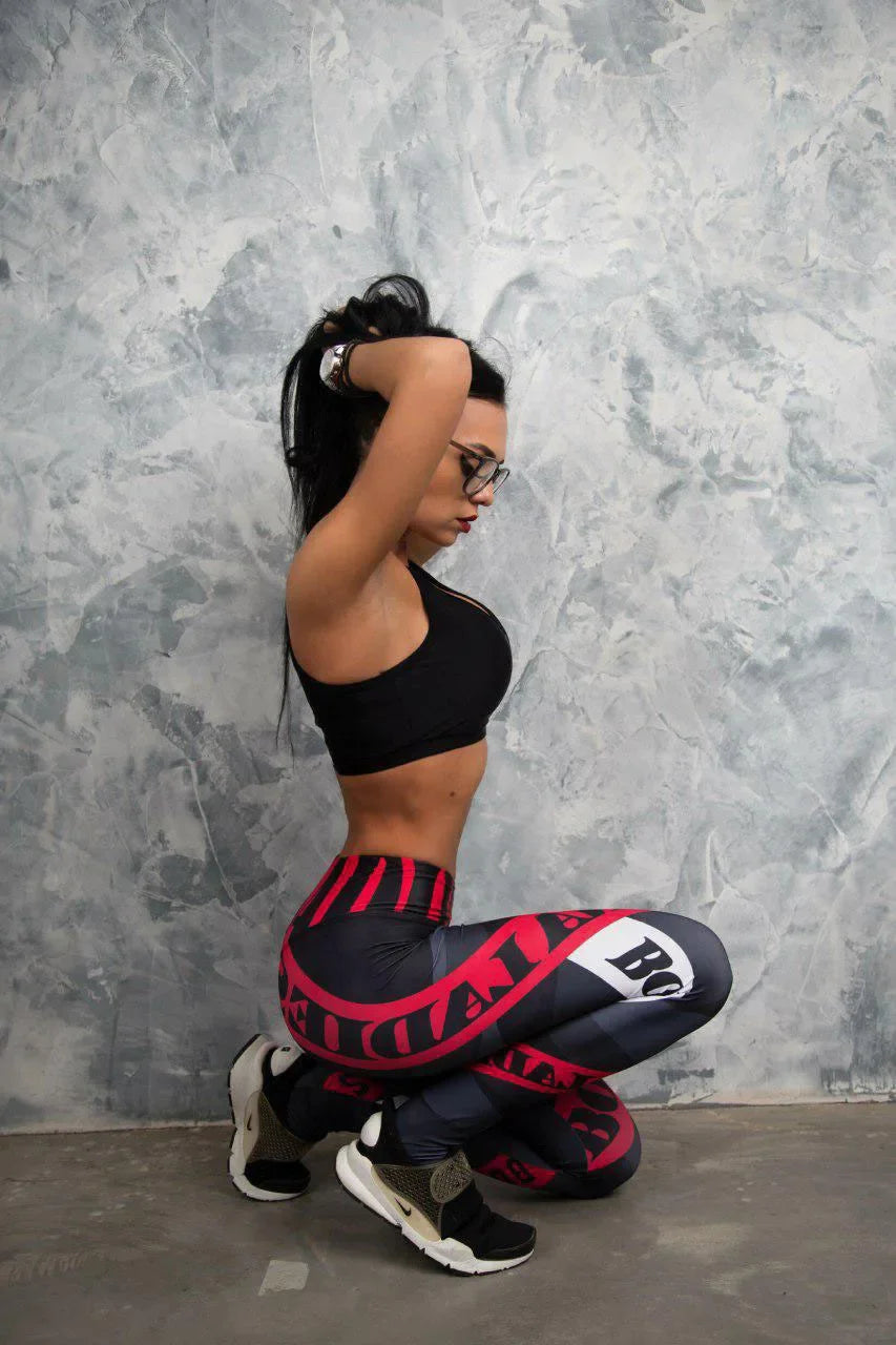 Pantalones de yoga sexys para mujer, leggings deportivos para entrenamiento, correr, leggings deportivos push-up, ropa de gimnasio, pantalones ajustados elásticos de cintura alta con flecos.