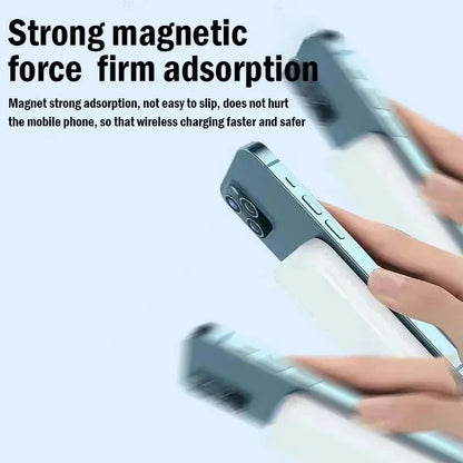 Banco de energía magnético portátil Xiaomi de 500000 mAh con cargador rápido inalámbrico de 25 W, gran capacidad, compatible con Magsafe para iPhone y Huawei.