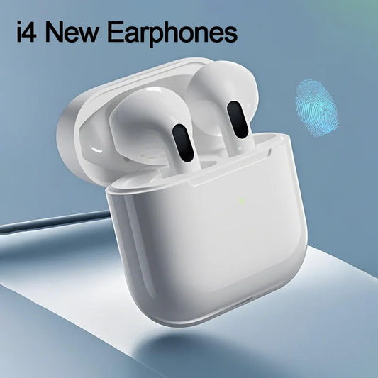 Auriculares inalámbricos Bluetooth i4, estéreo de alta fidelidad, micrófono, reducción de ruido, deportivos, para Xiaomi, Lenovo, iPhone, Samsung y Huawei.