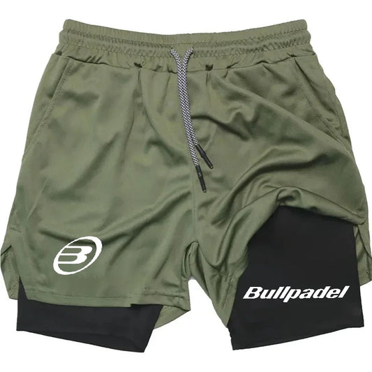 Pantalones cortos deportivos de pádel para hombre, pantalones cortos de tenis transpirables, pantalones de bádminton de secado rápido, ropa deportiva para correr al aire libre, verano, nuevo