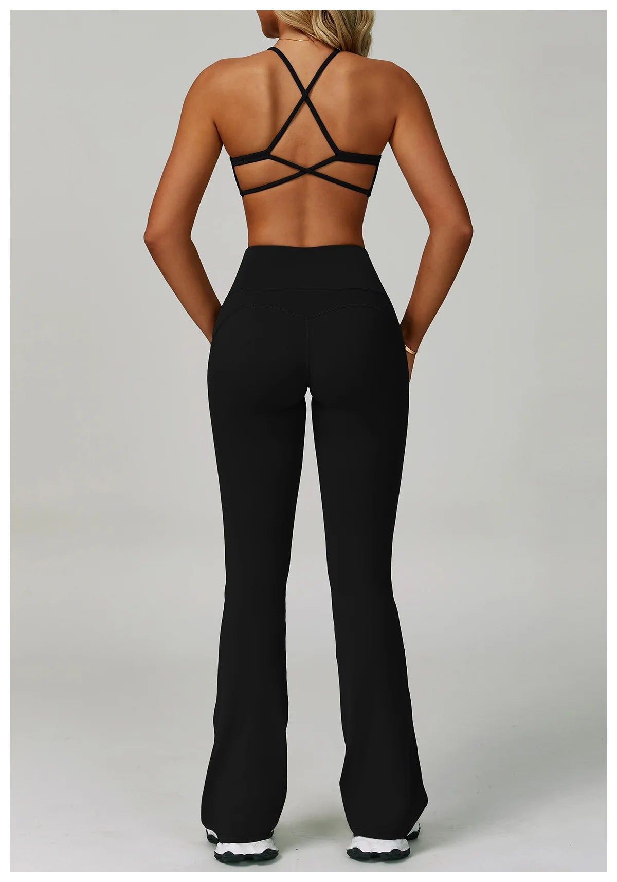 2 Piece Set Women's Tracksuit Fitness Clothes Yoga Sets Sportswear Workout Bra High Waist Leggings Set Gym Clothing Sports Suits