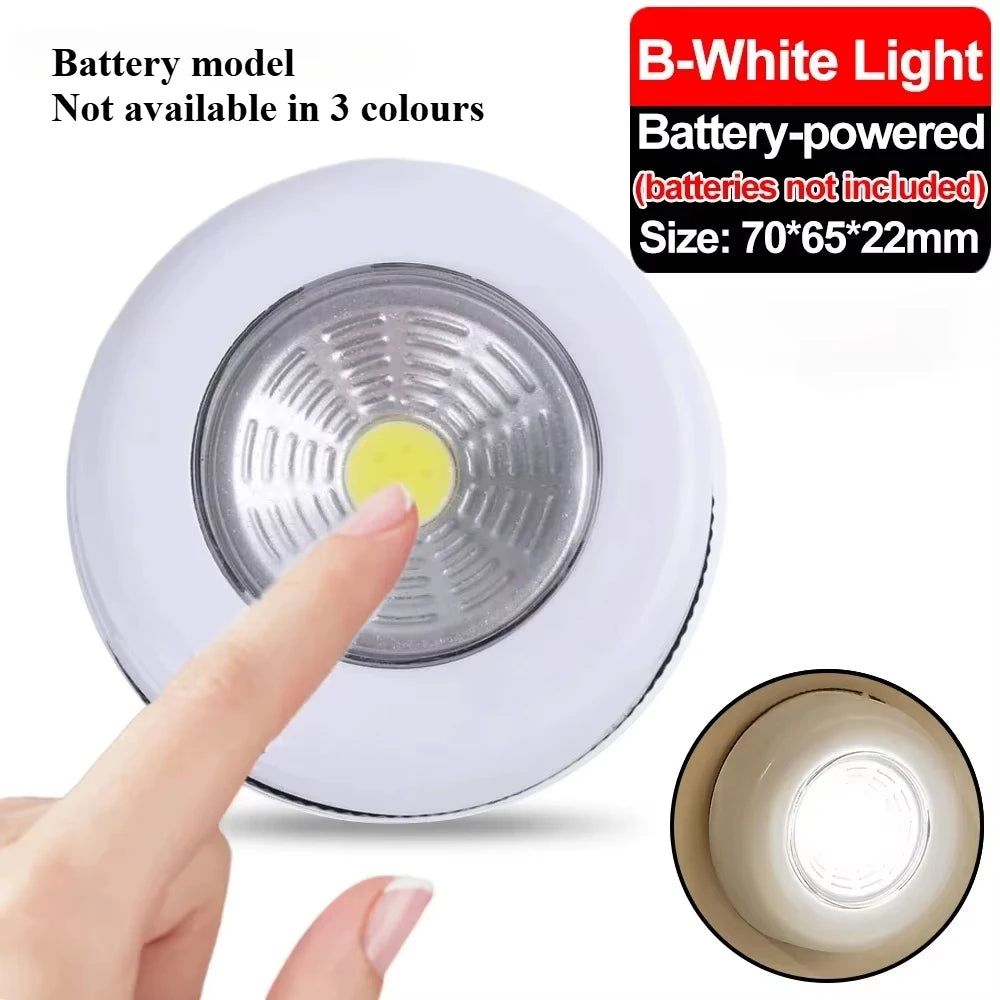 Luz LED nocturna portátil recargable por USB para sala de estar y dormitorio. Lámparas decorativas para el hogar.