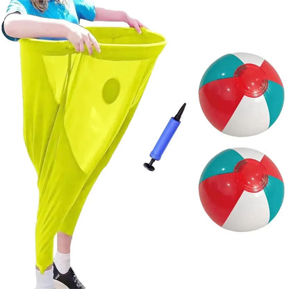 Juego de patio con pantalones de abuela creativos, divertido juego de lanzamiento al aire libre, suave, transpirable, divertido juego de fiesta, actividad grupal