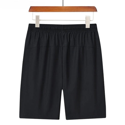 Pantalones cortos deportivos de verano para hombre, ropa deportiva moderna, pantalones cortos para correr, pantalones casuales, pantalones cortos para gimnasio, entrenamiento físico, pantalones cortos para correr, hombres, negro y gris