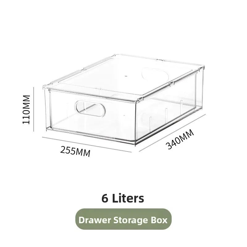 Caja de almacenamiento para refrigerador Der Sle, organizador para huevos, contenedor para conservación, caja de subpaquete de congelación, caja de plástico para alimentos