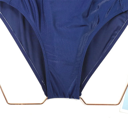 Traje de baño de una pieza sexy para mujer 2024, push up, talla grande, control de abdomen, monokini, ropa de playa, traje de baño vintage.