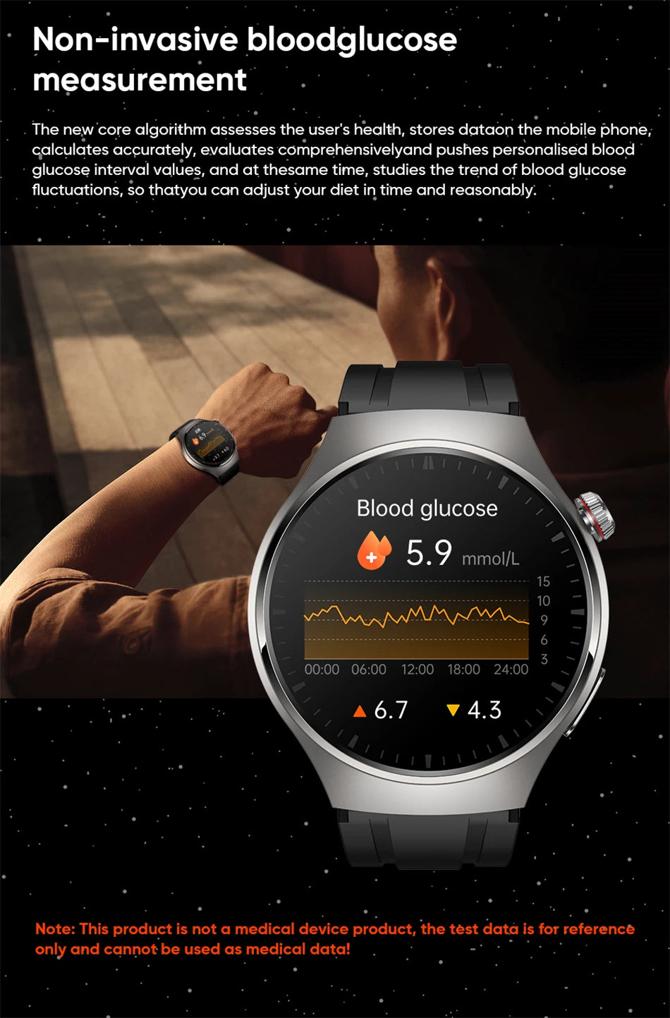 LIGE - Reloj inteligente para hombre Xiaomi ECG+PPG, resistente al agua, con Bluetooth, llamadas, Android IOS, monitor de salud, pantalla AMOLED HD