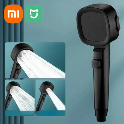Cabezal de ducha Xiaomi de alta presión con 3 modos, filtro ajustable, juego de ducha, accesorios para el baño, rociador.