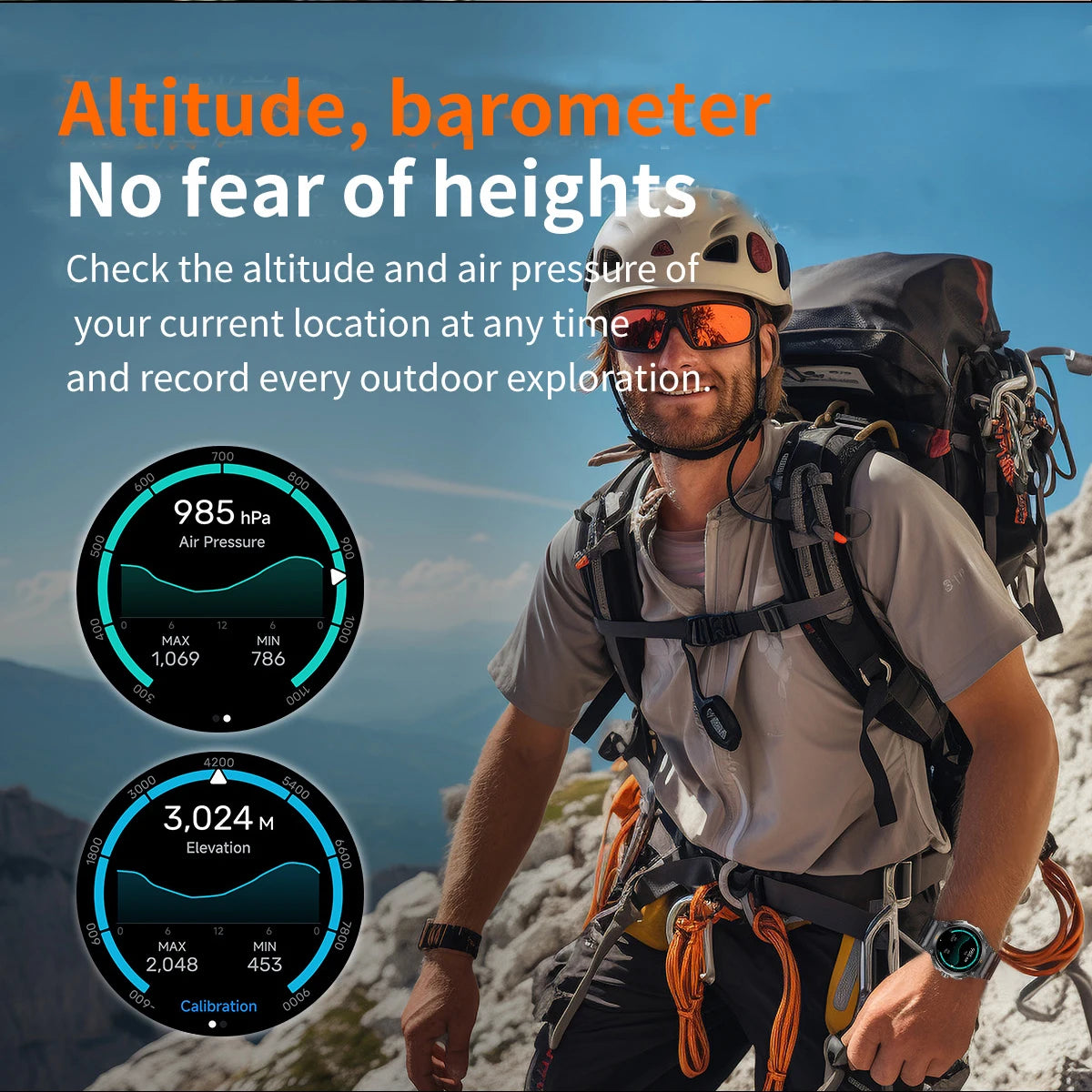 LIGE - Nuevo reloj inteligente con GPS para hombre, llamadas Bluetooth, batería grande de 400 mAh, pantalla AMOLED de 1,43 pulgadas, voz IA, IP68, resistente al agua