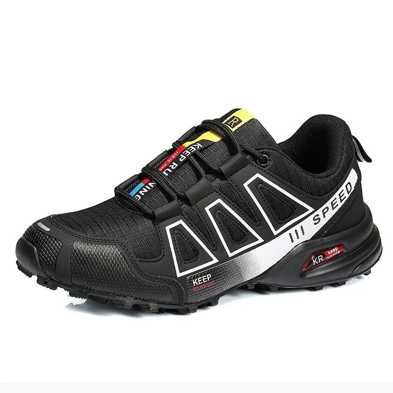 Zapatos de senderismo impermeables para hombre, zapatillas de exterior con cordones, zapatillas de escalada para mujer, zapatillas de trekking antideslizantes, zapatillas tácticas de caza