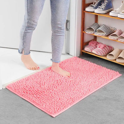 Alfombra de baño económica y gruesa con memoria, ideal para baño, bañera, sala de estar, puerta, baño, alfombrillas absorbentes para los pies.