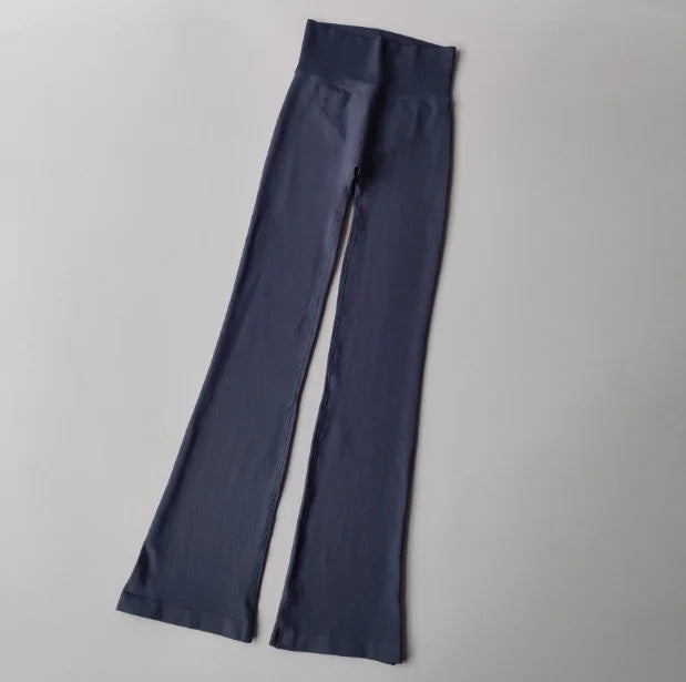 Leggings de compresión de cintura alta sin costuras, elásticos, sin costuras, para yoga, fitness y levantamiento de pesas.