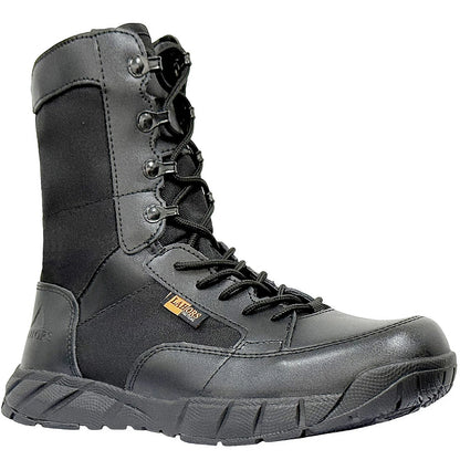 Botas tácticas ligeras originales LAHORS para hombre con cremallera, ideales para entrenamiento de combate, cordones, impermeables, transpirables y aptas para senderismo y actividades al aire libre.