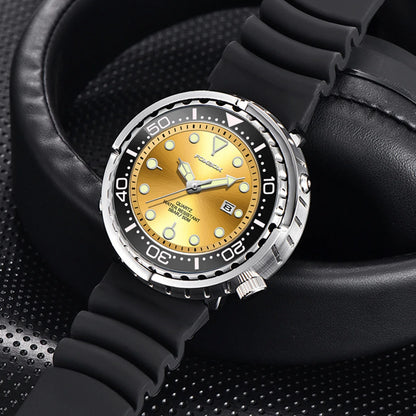 Reloj de lujo LIGE para hombre, deportivo, de exterior, con calendario, de cuarzo, de silicona suave, resistente al agua.