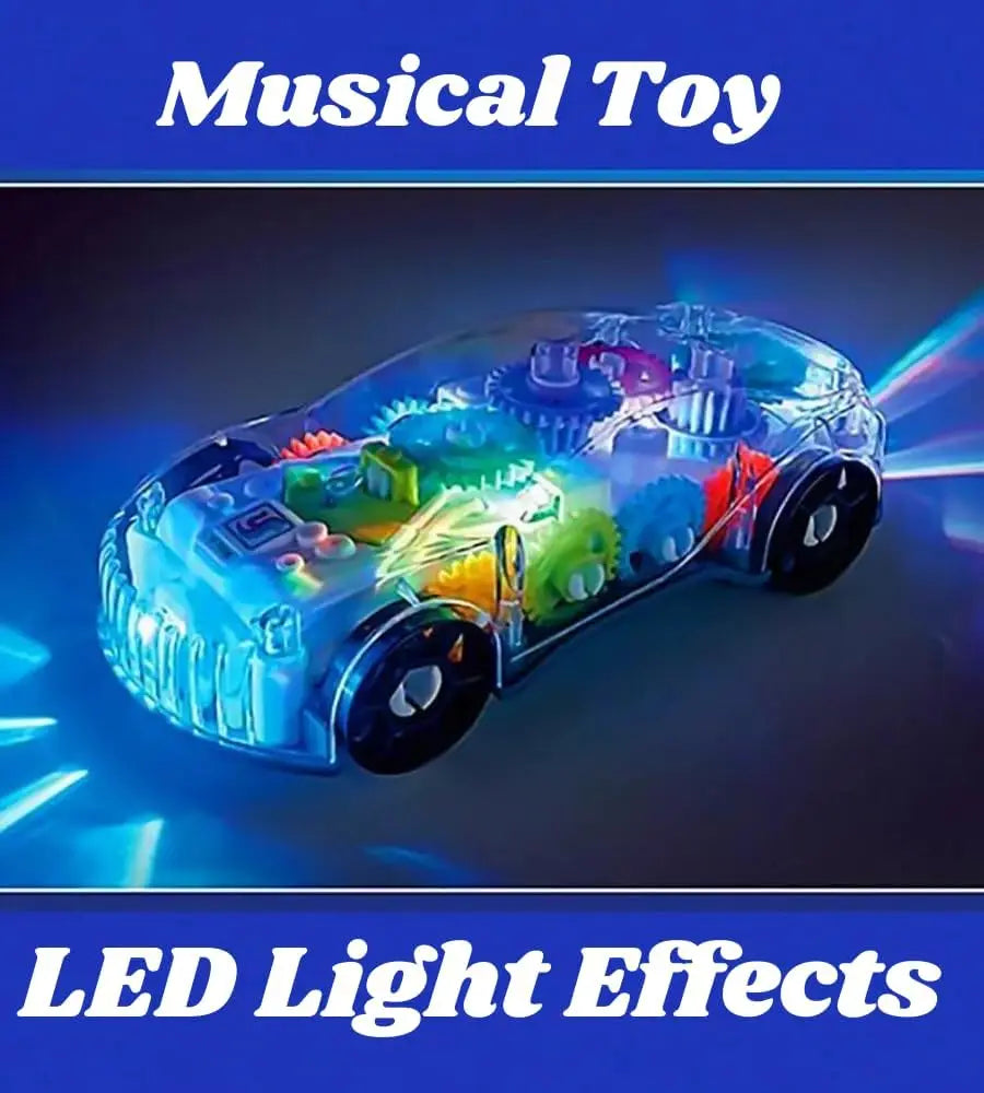 Juguetes para bebés, coche de policía para niños pequeños, vehículo eléctrico de juguete, conducción automática, engranajes transparentes, música, luces, coches, juguetes para niños.