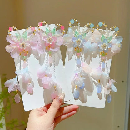 Accesorios para niños, accesorios para el cabello de fiesta de princesas, regalo cultural infantil, accesorios para el cabello de niña, horquillas y pinzas para el cabello