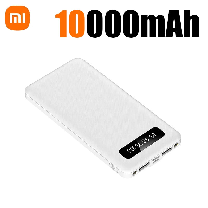 Batería externa portátil Xiaomi de 500.000 mAh y 120 W de carga ultrarrápida de gran capacidad con pantalla digital LED para teléfonos.