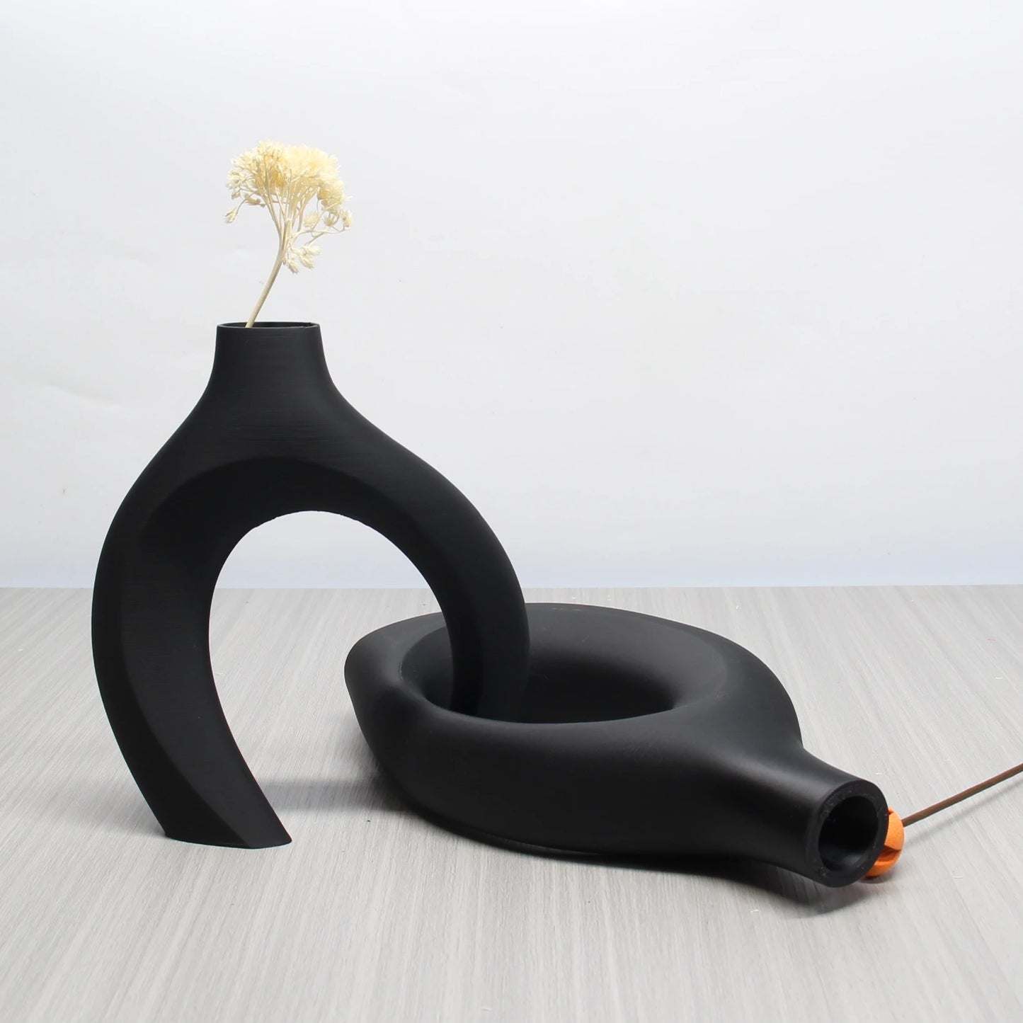 Un conjunto de jarrones artísticos de estilo bohemio, jarrones para decoración del hogar, la elección perfecta para la decoración del hogar y la oficina, adecuados para la sala de estar, el dormitorio y el mobiliario del centro de bodas.