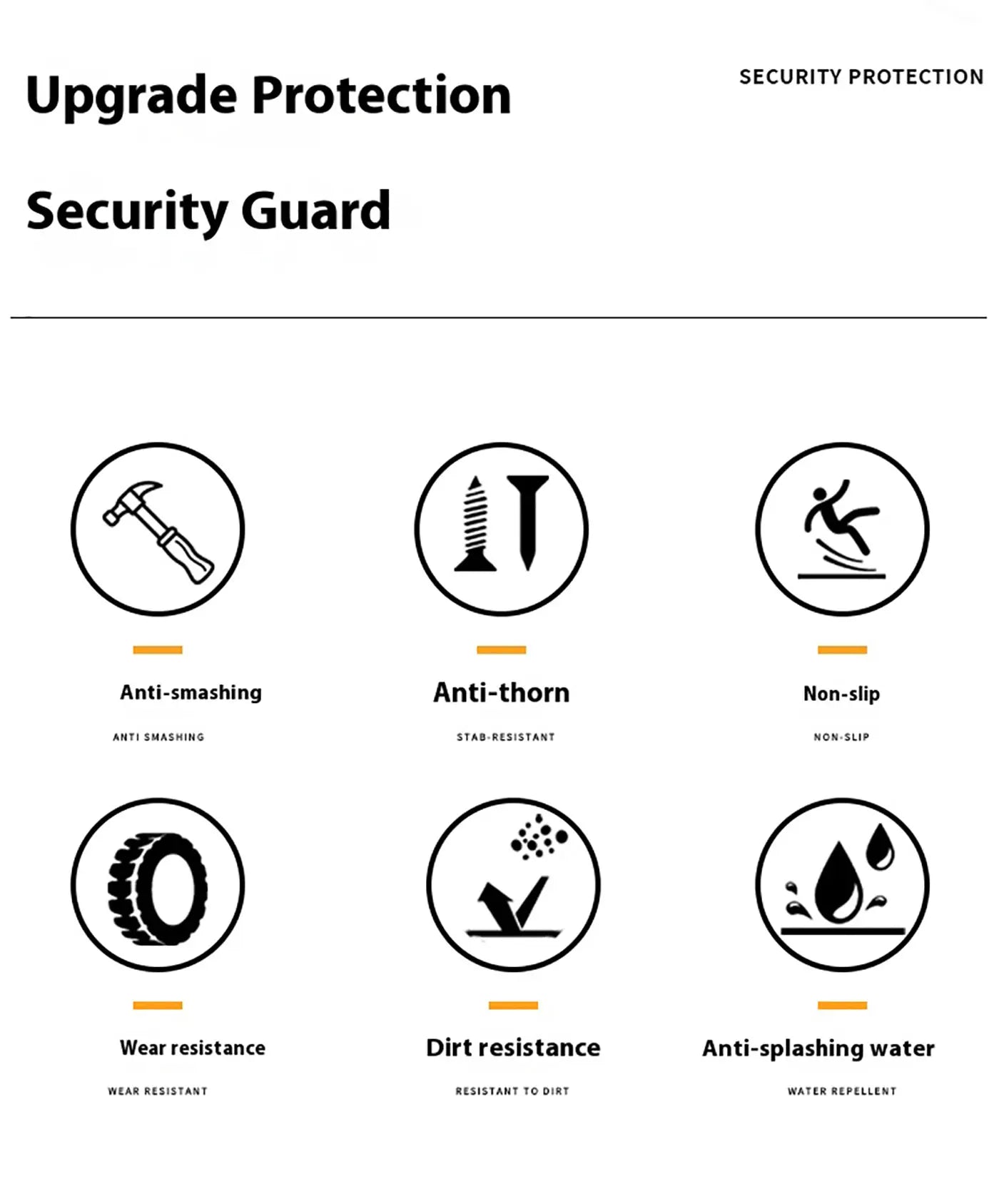 Los zapatos de seguridad para hombre son zapatos de trabajo resistentes a impactos, perforaciones, antiestáticos, antideslizantes, resistentes al desgaste y a las salpicaduras.