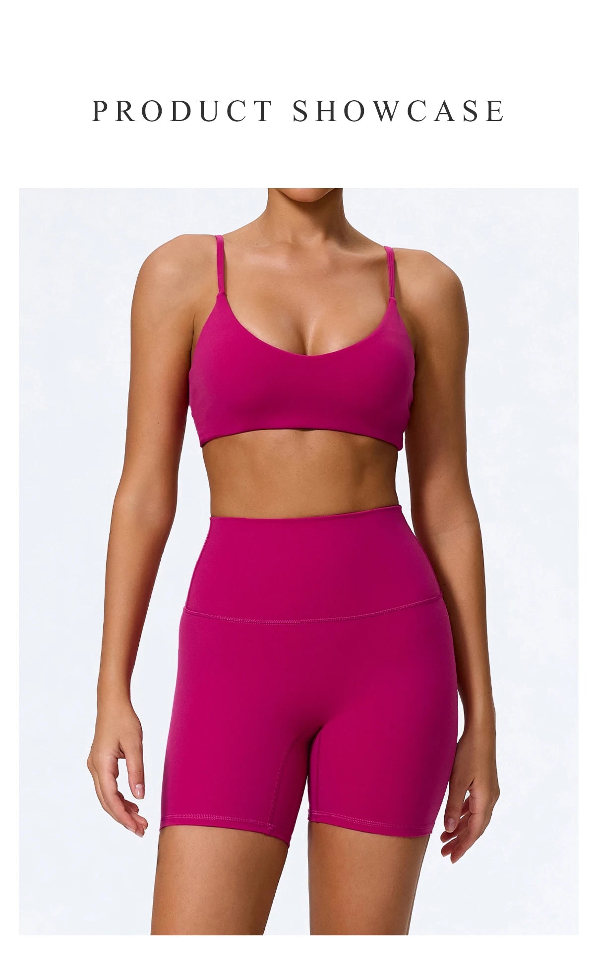 Ctenkevet - Conjunto deportivo de 2 piezas sin mangas para mujer, de verano, para gimnasio, yoga, de cintura alta, transpirable, mallas deportivas para mujer