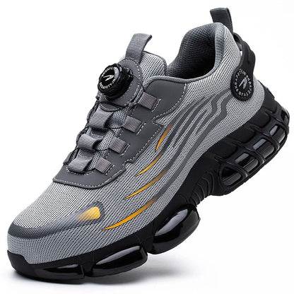 Work Safety Shoes Men Women Steel Toe Sneakers Air Cushion Indestructible Security Protection Safety Boots Size 47 48 Footwear