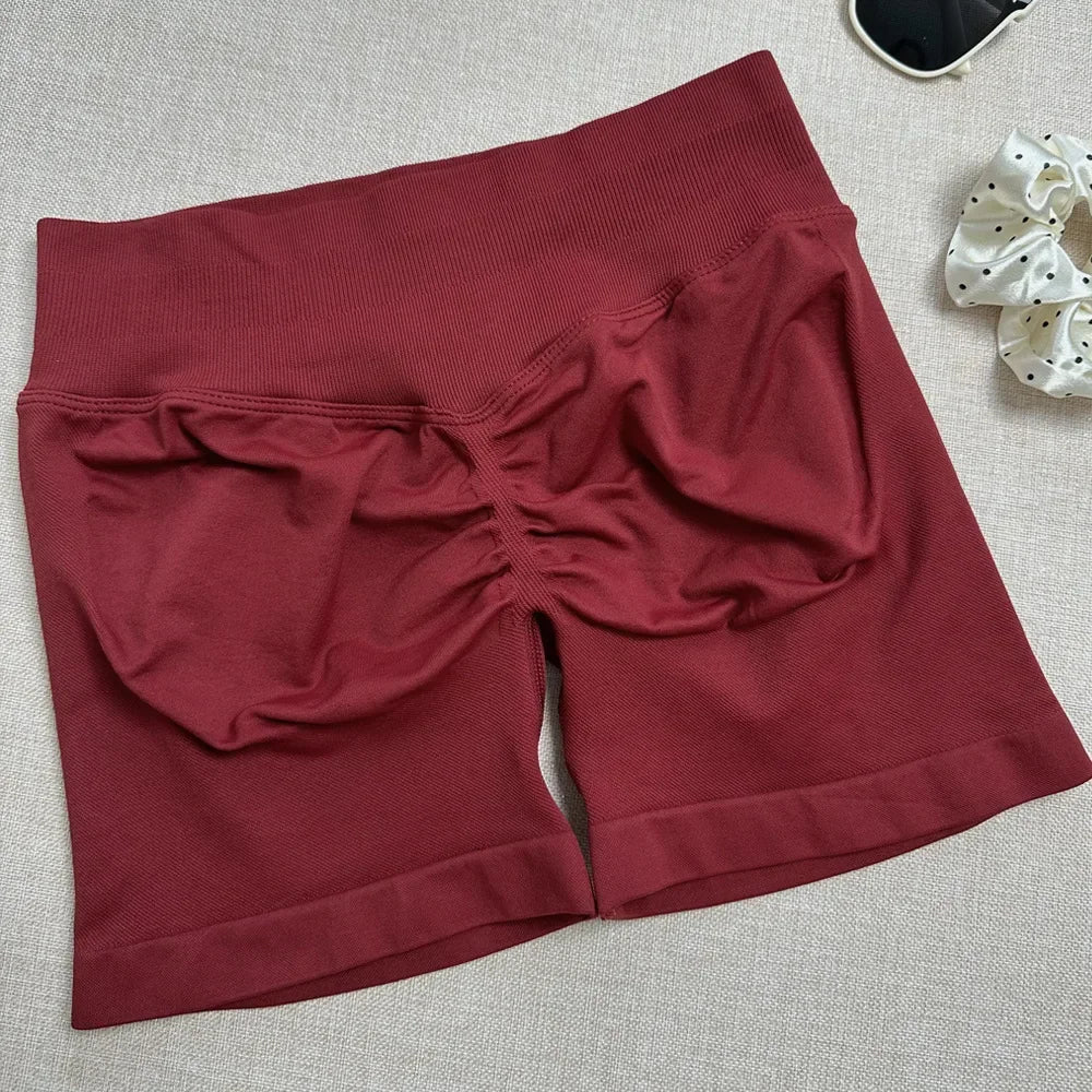 Fitness de verano, pantalones cortos de yoga exclusivos, pantalones de yoga cómodos y sexys, ejercicio, estiramiento, carrera, entrenamiento