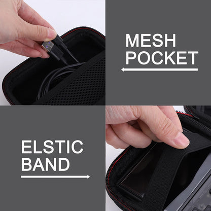 Estuche para consola de juegos portátil R36S, funda de transporte para Anbernic RG35XX, RG353V y RG353VS, bolsa rígida de viaje portátil, accesorios para juegos.