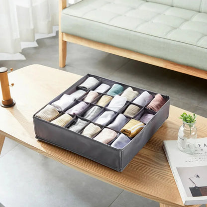 Caja de almacenamiento para ropa interior, sujetadores y calcetines, armario organizador con cajones, calcetines, bufandas y ropa interior.