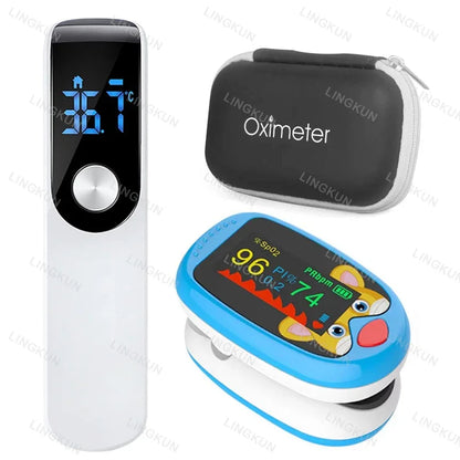 Oxímetro pediátrico USB, monitor de oxígeno en sangre de dedo para niños, oxímetro de pulso OLED, oxímetro digital para uso médico en el hogar.