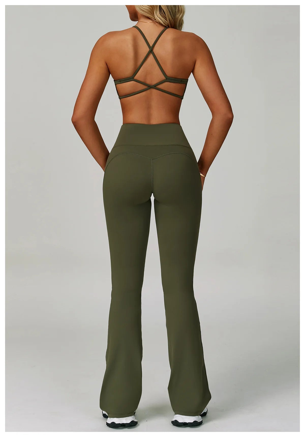 2 Piece Set Women's Tracksuit Fitness Clothes Yoga Sets Sportswear Workout Bra High Waist Leggings Set Gym Clothing Sports Suits