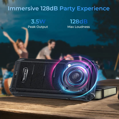 [Estreno mundial] Smartphone resistente Oukitel WP36, batería de 10600 mAh, pantalla HD+ de 6,52", 16 GB de almacenamiento interno, 128 GB de almacenamiento interno, sistema operativo Android 13, cámara de 13 MP