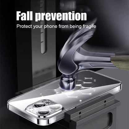 Funda de silicona transparente para iPhone 11, 12, 13, 14, 12 Mini, X, XS, XR, carcasa trasera suave de TPU transparente