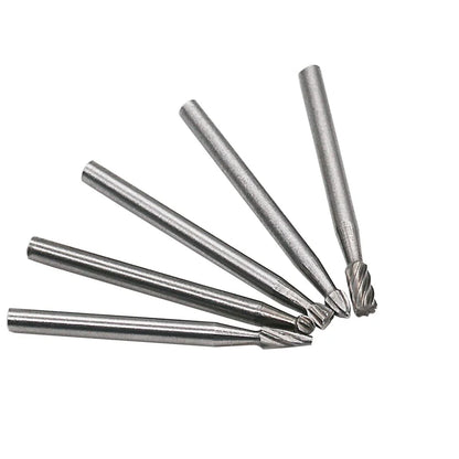10 brocas de fresado HSS para fresado, herramientas rotativas para tallado, cortador de cuchillas, grabado y trabajo en madera, para Dremel.
